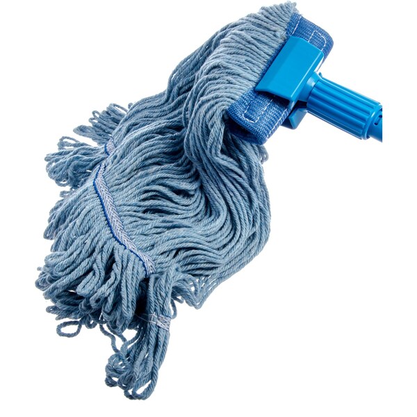 Mop Carlisle Foodservice X-Large Band, de bucle cerrado, color azul, paquete de 12 - 36946014