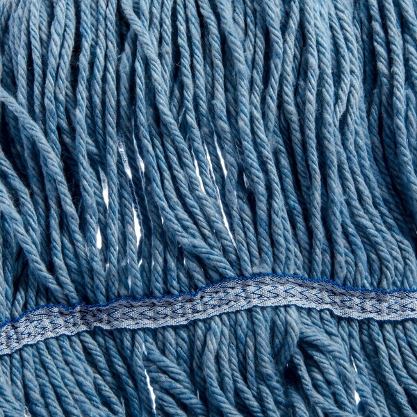 Mop Carlisle Foodservice X-Large Band, de bucle cerrado, color azul, paquete de 12 - 36946014