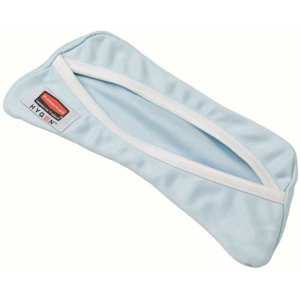 Almohadilla de trapeador de microfibra azul Rubbermaid HYGEN para marco Flexi - FGQ87100BL00