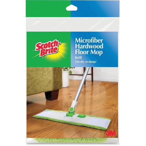 Recambio para trapeador Scotch-Brite para piso de madera dura - Verde - SC464792