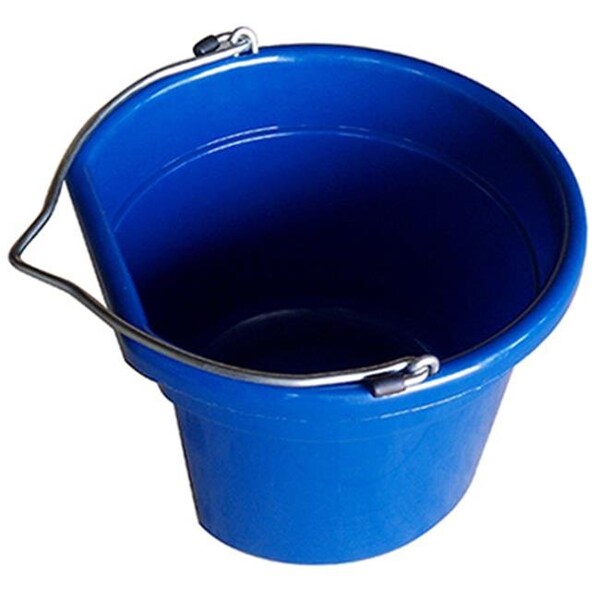 Cubeta plana azul de 8 cuartos Master Rancher MR8QTP-FSB-DK BLUE - 189534