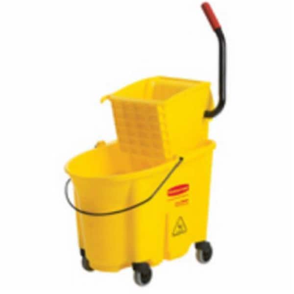 Cubeta exprimidor y trapeador lateral amarillo Vortex 7580-21-YEL de 0.74 cuartos - VO138086