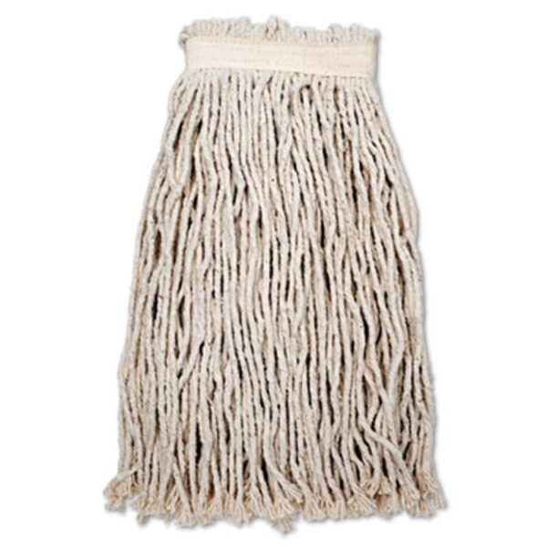 Cabeza de trapeador húmedo de extremo cortado Skilcraft Clean All 24 oz 8-Ply, Natural - CL2492896