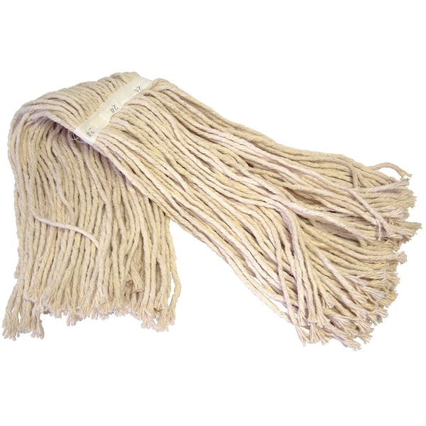 Cabezal de trapeador de algodón Brush Man, 24 oz, paquete de 12 - MOP C24