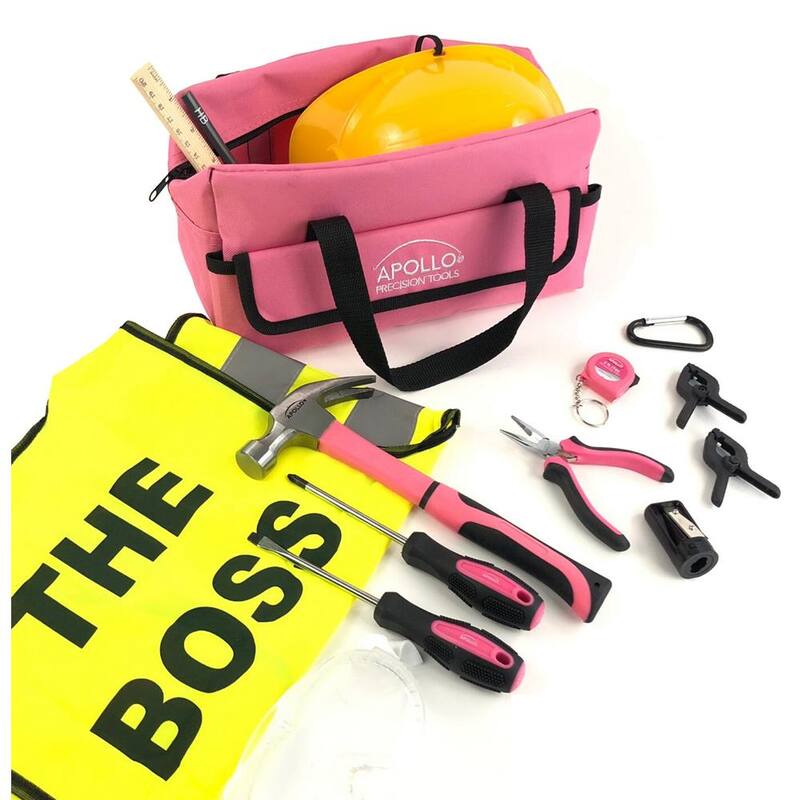 Kit de herramientas Apollo My First en rosa (14 piezas) - DT4936P