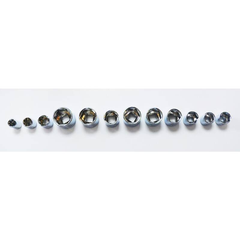 Mejor Valor Juego de Dados de 1/4 in., 3/8 in. y 1/2 in. (52 piezas) - H0183010