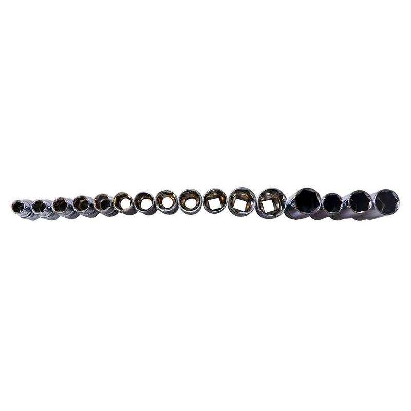 Mejor Valor Juego de Dados de 1/4 in., 3/8 in. y 1/2 in. (52 piezas) - H0183010