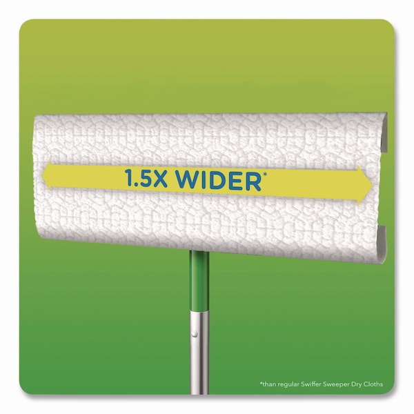Paños de repuesto Swiffer Sweeper XL para seco, 16.9 x 9.8, blanco, paquete de 16 - 33903