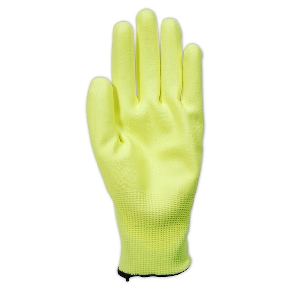 Guantes recubiertos Magid, color amarillo de alta visibilidad - GPD525HV-9
