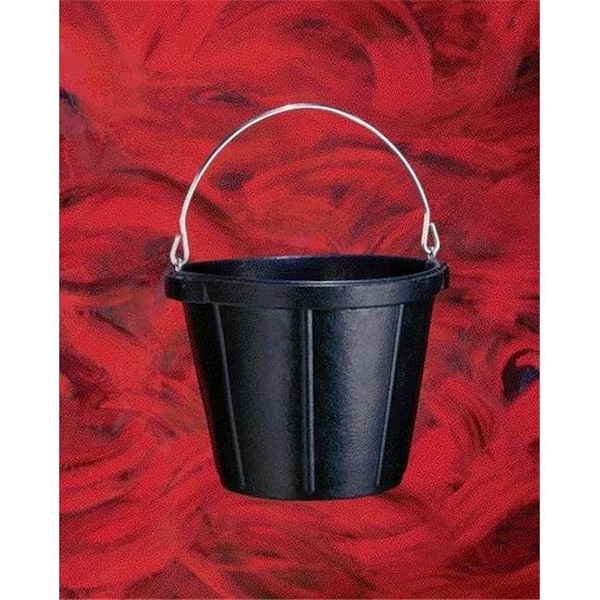 "Fortress Industries Llc Fortex Industries Inc Cubeta de hule negra de 10 cuartos - N200 BLACK - 380578"