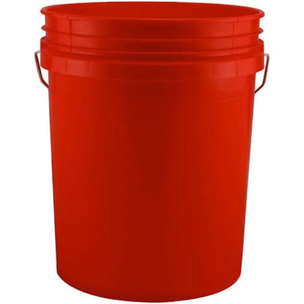 Cubeta de 5 galones Gourmetgalley 5GLRED, Roja - GO3574741