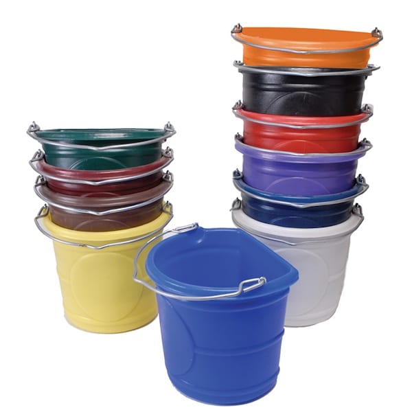 Cubo de Agua de 20 Qt. ROYAL Horsemens Pride Flat Back - 1161-RY