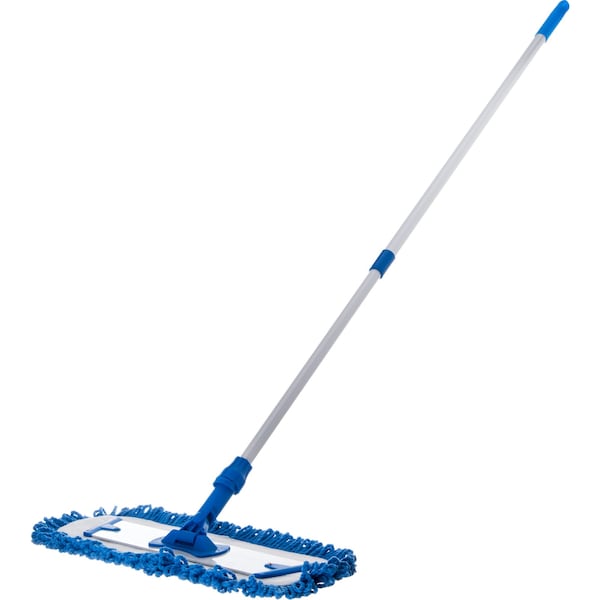 Almohadilla de trapeador desechable Carlisle Foodservice, azul, microfibra, paquete de 12 - 363311814