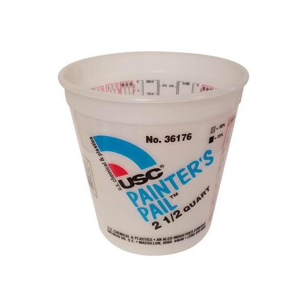 U S Chemical & Plastics $CUBETA 2-1/2 QT - US36176