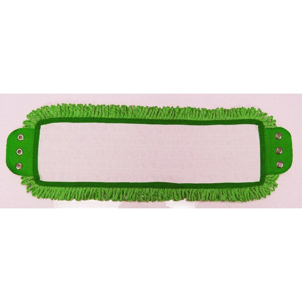 Cabeza de trapeador Golden Star con lengüetas, verde, microfibra, paquete de 3 - AMM18TMG-3PK