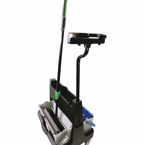 Kit de Cubeta Doble Unger OmniClean, 1.5 gal, Negro/Azul/Gris - UNGCLBK1