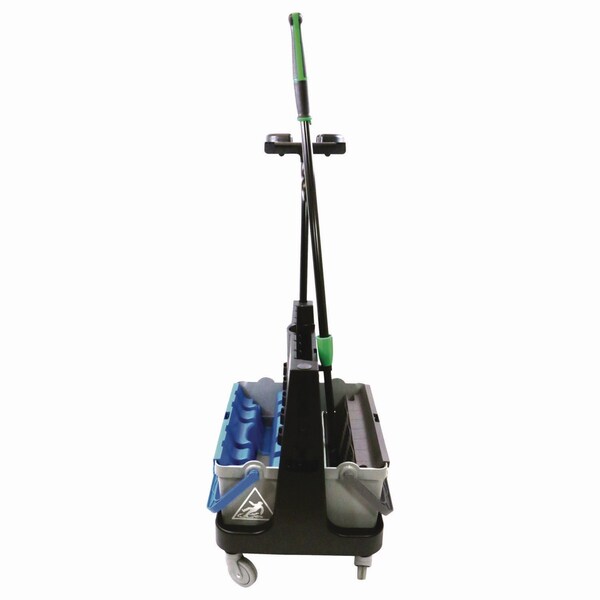 Kit de Cubeta Doble Unger OmniClean, 1.5 gal, Negro/Azul/Gris - UNGCLBK1