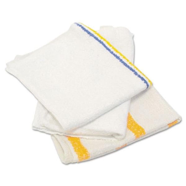 Mopa paño para limpiar mostrador Hospeco 17 x 14 pulgadas, color blanco - HOS53425BP