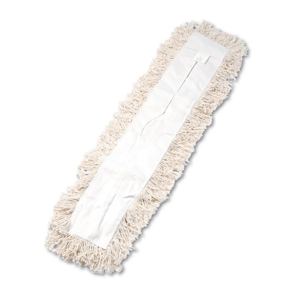 Cabeza de trapeador industrial de algodón Hygrade blanco Pinpoint 36 W x 5 D in. - PI3197865