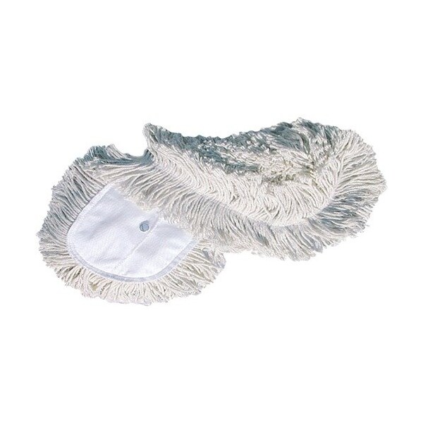 Relleno para trapeador de polvo Genuine Joe, Mezcla de Hilos, 60 pulgadas x 5 pulgadas, Blanco - GJO18387