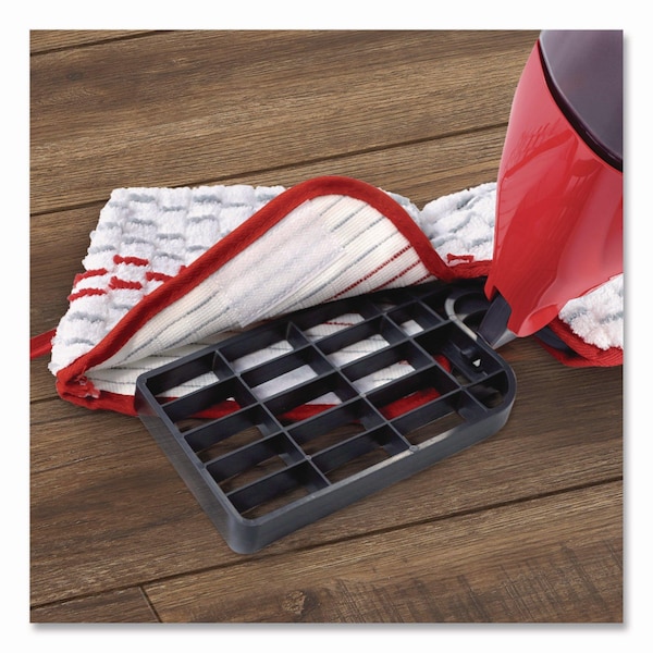Recambio O-Cedar ProMist MAX, Microfibra, Tamaño Personalizado para Sistema de Trapeador ProMist, Rojo/Blanco/Gris, 4 Paquetes - 173579CT