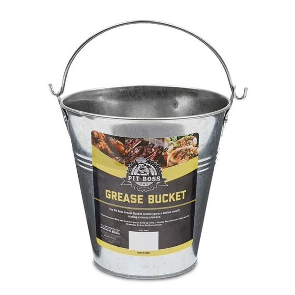 Balde de grasa de acero Dansons 262961 de 6 x 6 pulgadas - 262961