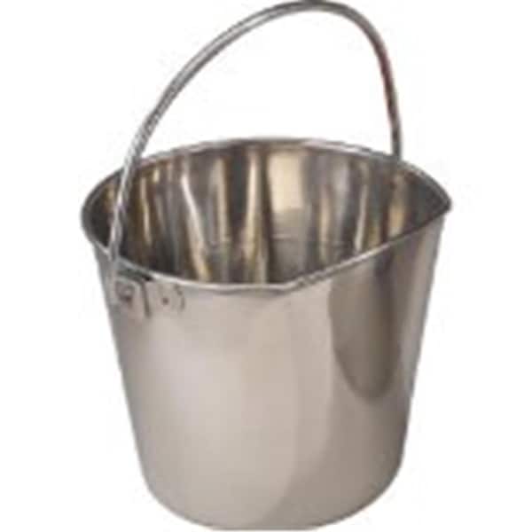 Pro Select Proselect ZT644 04 Cubeta de acero inoxidable de lado plano de 128 oz - ZT644 04