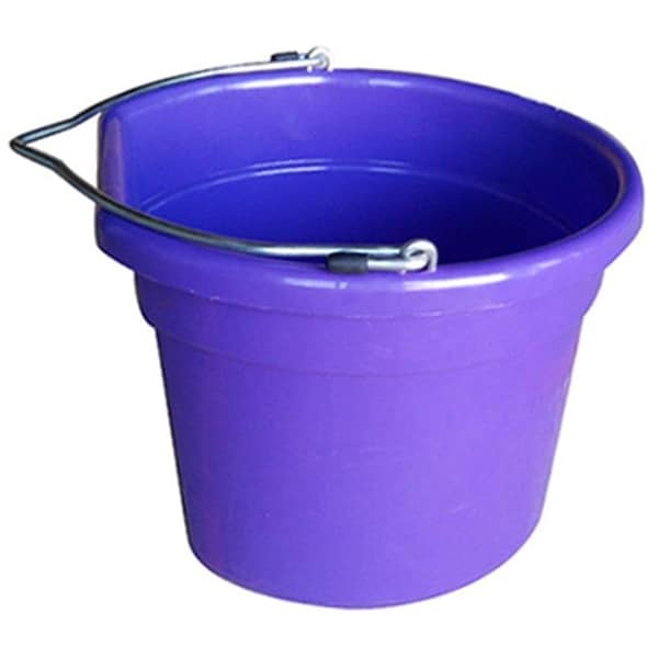 Cubeta plana morada Fancy Feline MR8QP-FSB-PURP de 8 cuartos - FA844074