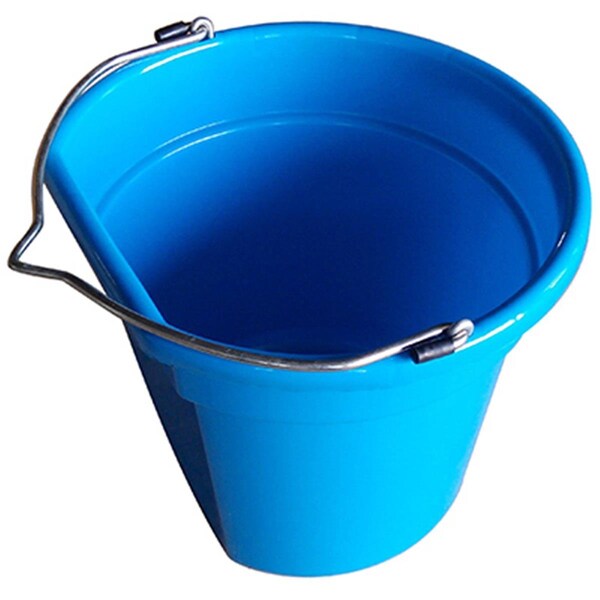 Balde de utilidad Fancy Feline MR20QP-FSB-TEAL de 20 cuartos en color verde azulado - FA2670692