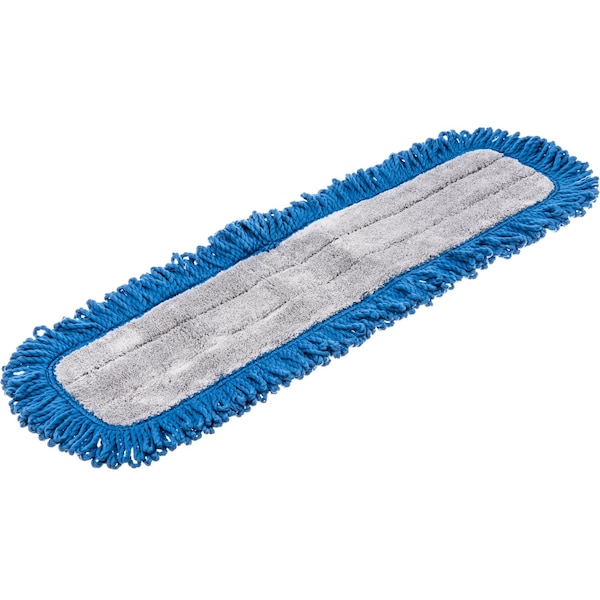 Trapeador de polvo Carlisle Foodservice, azul, microfibra, paquete de 12 - 363312414