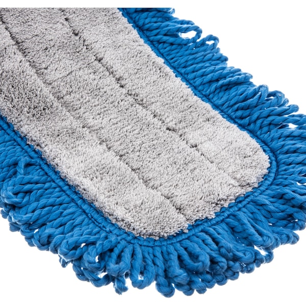 Trapeador de polvo Carlisle Foodservice, azul, microfibra, paquete de 12 - 363312414