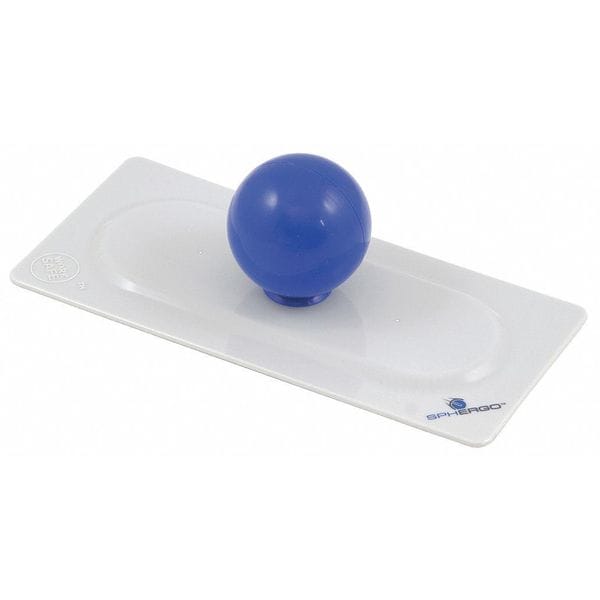 Cabeza de trapeador plano Hospeco, conexión de presión, azul, microfibra, 2505-SPH-MST-EA - 2505-SPH-MST-EA