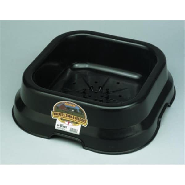Miller Mfg MP10 10 qt. Mineral Block Pan, Negro - MI300104