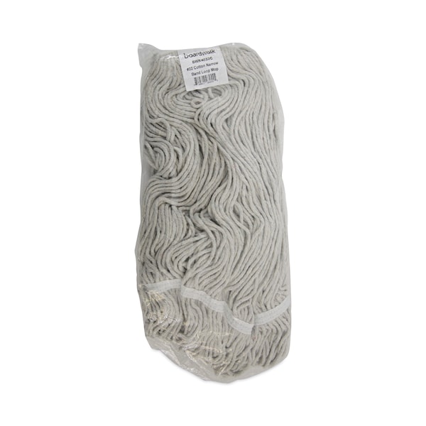 Mopa húmeda Unisan de 1.25 pulgadas, de bucle en el extremo, color blanco, de algodón, paquete de 12, UNS 4032C - UNS 4032C