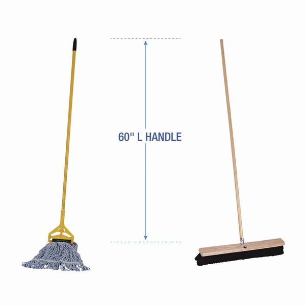 Kit de limpieza Boardwalk 60 in L, azul, algodón/rayón/sintético - BWKCLEANKIT