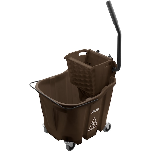 Combo de Cubeta y Mopa Carlisle Foodservice Down Press, 35qt - 8690401