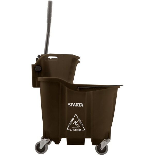 Combo de Cubeta y Mopa Carlisle Foodservice Down Press, 35qt - 8690401