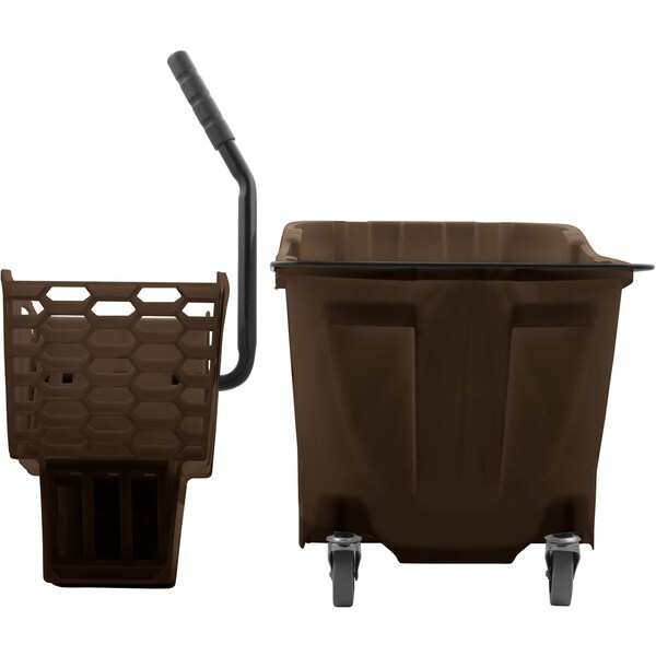 Combo de Cubeta y Mopa Carlisle Foodservice Down Press, 35qt - 8690401