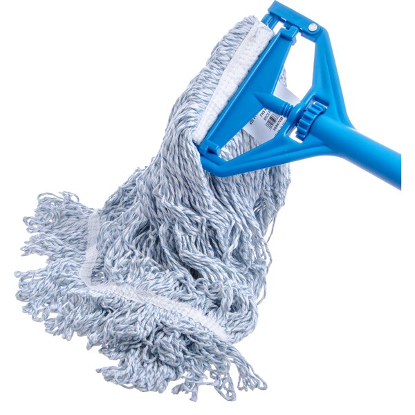 Cabeza de trapeador Carlisle Foodservice, azul, paquete de 12, 369670B14 - 369670B14