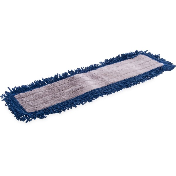 Trapo para polvo lavable Carlisle Foodservice de 5 x 24 pulgadas, azul, paquete de 12 - 364882414