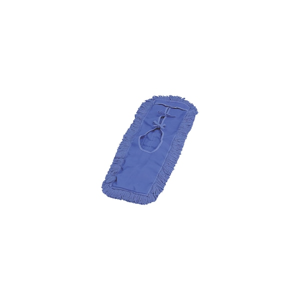 Trapo para polvo lavable Carlisle Foodservice de 5 x 24 pulgadas, azul, paquete de 12 - 364882414