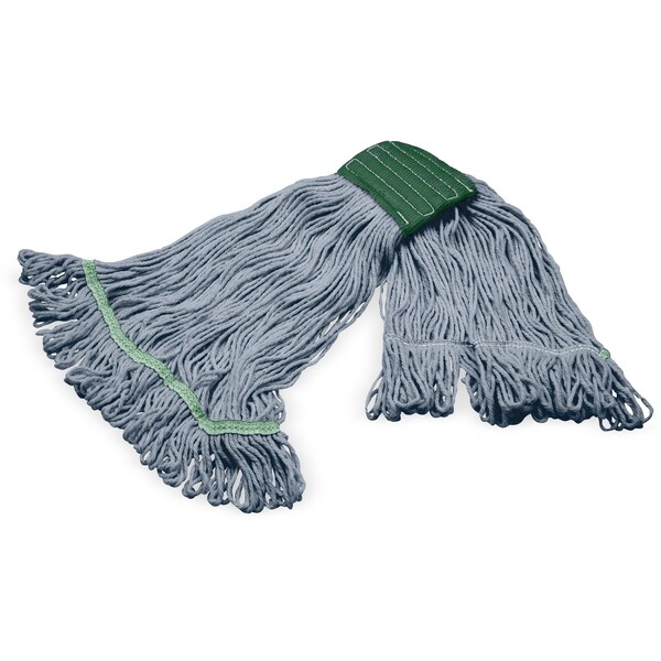 Trapeador de Liberación de Grasa Mediano Carlisle Foodservice, de Puntas Anudadas, Azul - 369120G14