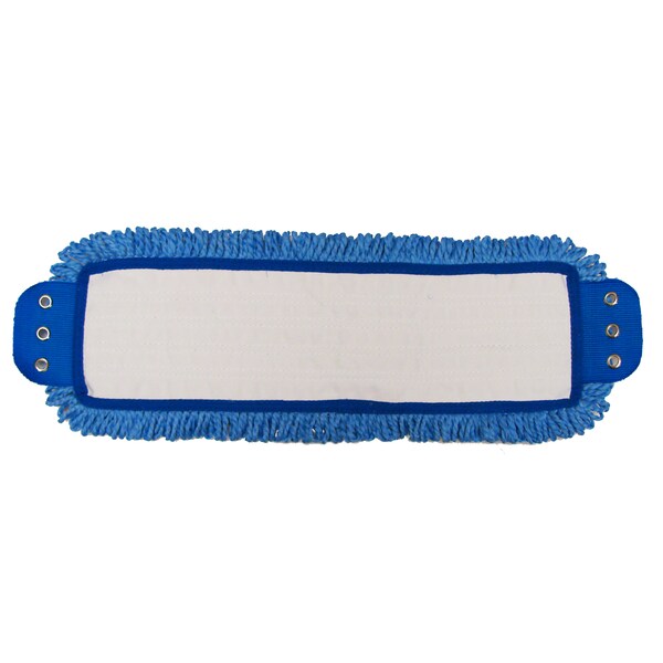 Cabeza de trapeador Golden Star con pestañas, azul, microfibra, paquete de 3 - AMM18TMB-3PK