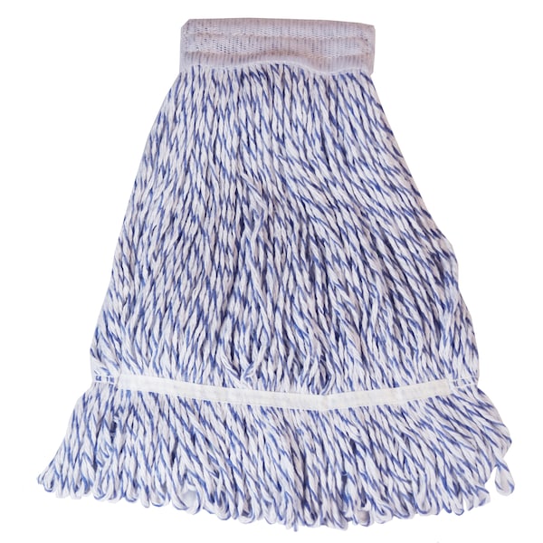 Trapo Encerador Mop Golden Star 5 in, Azul/Blanco, PK3, AST30BWXL5-3PK - AST30BWXL5-3PK