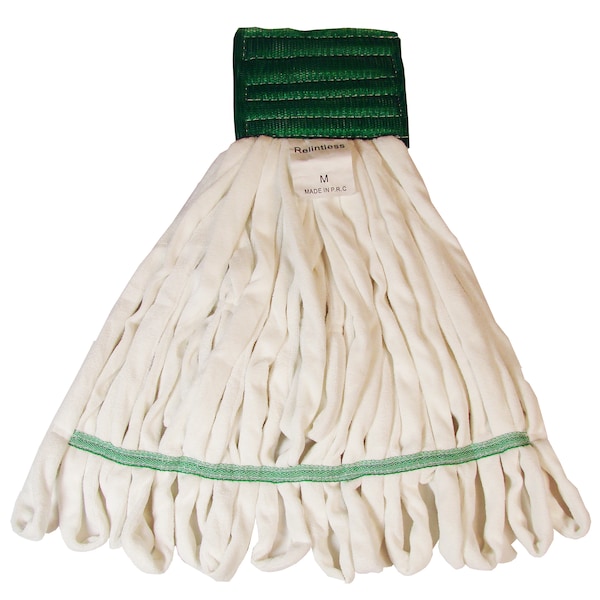 Trapo húmedo Golden Star Medium Relintless Tube Wet Mop Fant, paquete de 3 - AWM94M5-3PK