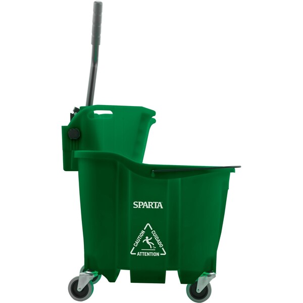 Combo de balde exprimidor para trapeador Carlisle Foodservice, 35 qt - 8690409