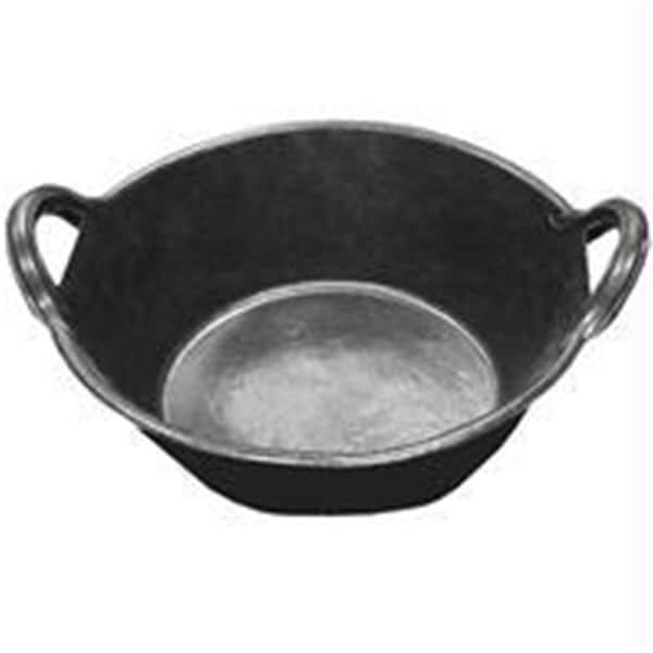 Charola de hule con asas de Fly Free Zone Inc - Negro 3 galones - DF3D - FL43773