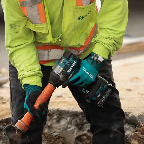 Guantes Makita, Nivel de Corte 1, Nitrilo, Grande/Extra Grande - T-04123