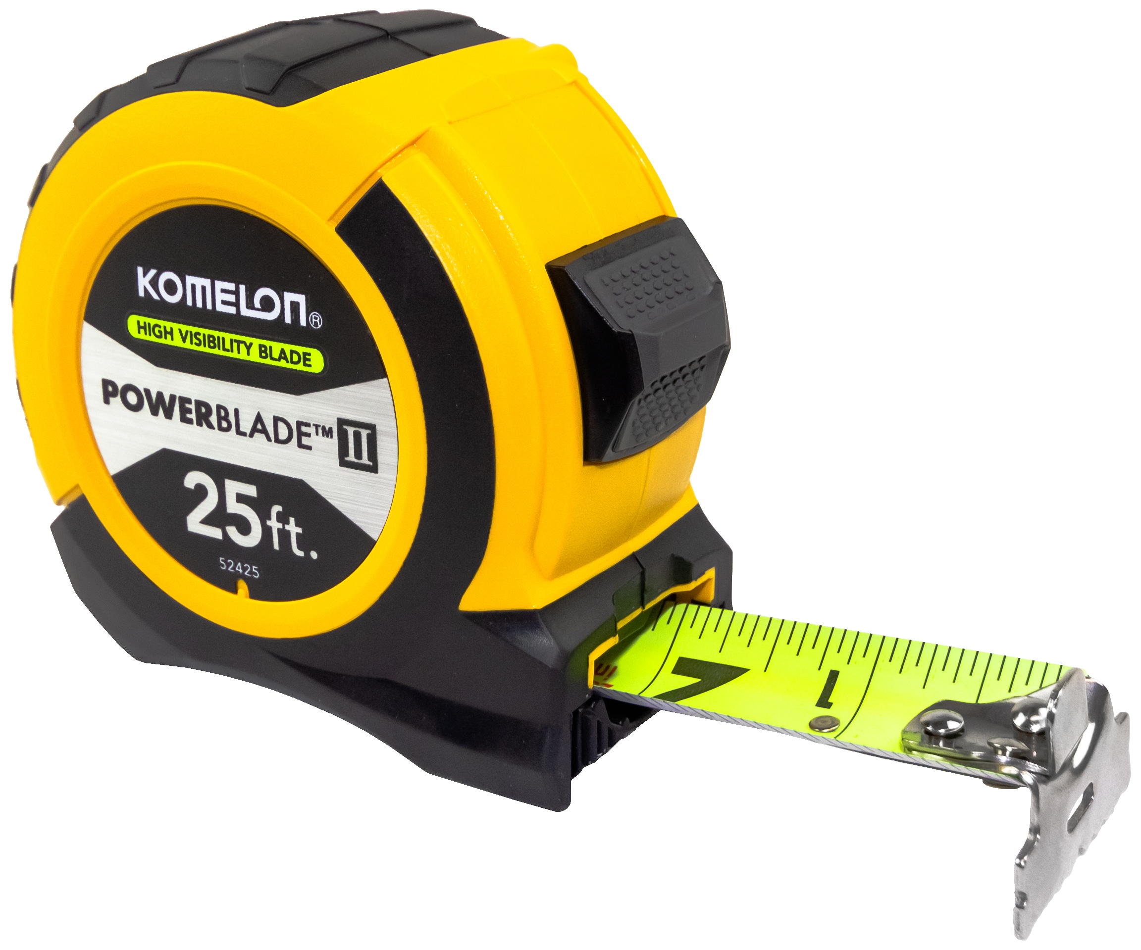 Cinta métrica Komelon Powerblade II de 25 pies 52425