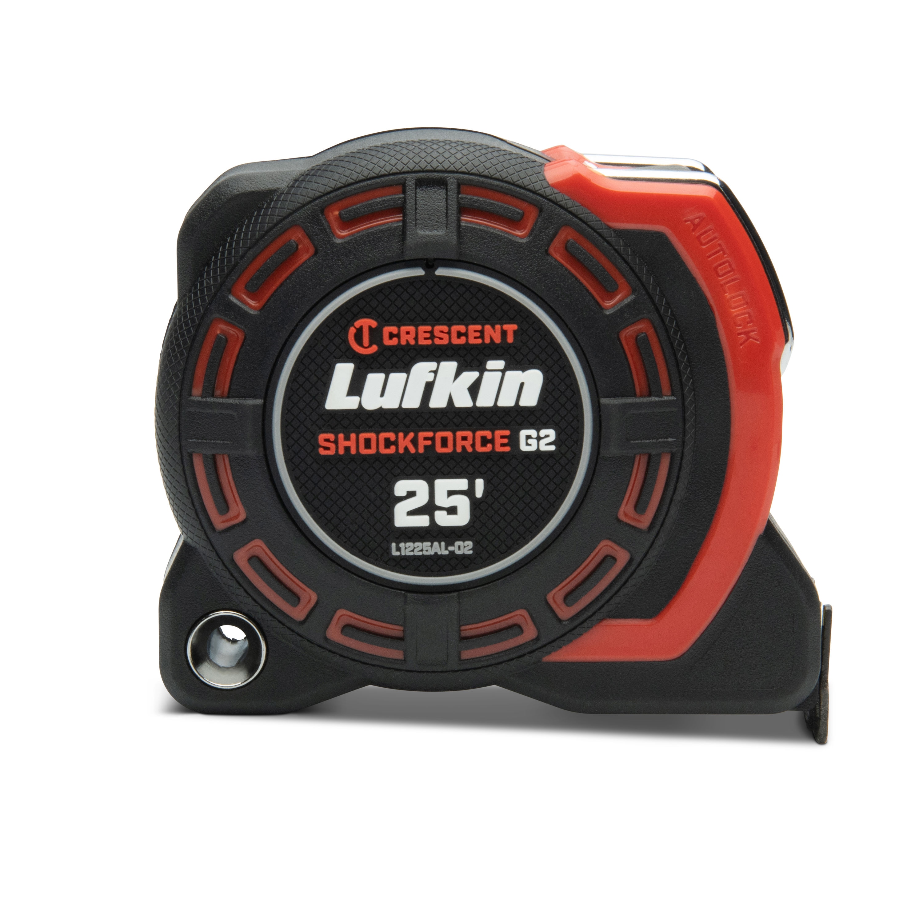 Cinta métrica autotravante Shockforce de 25 pies Crescent Lufkin L1225AL-02